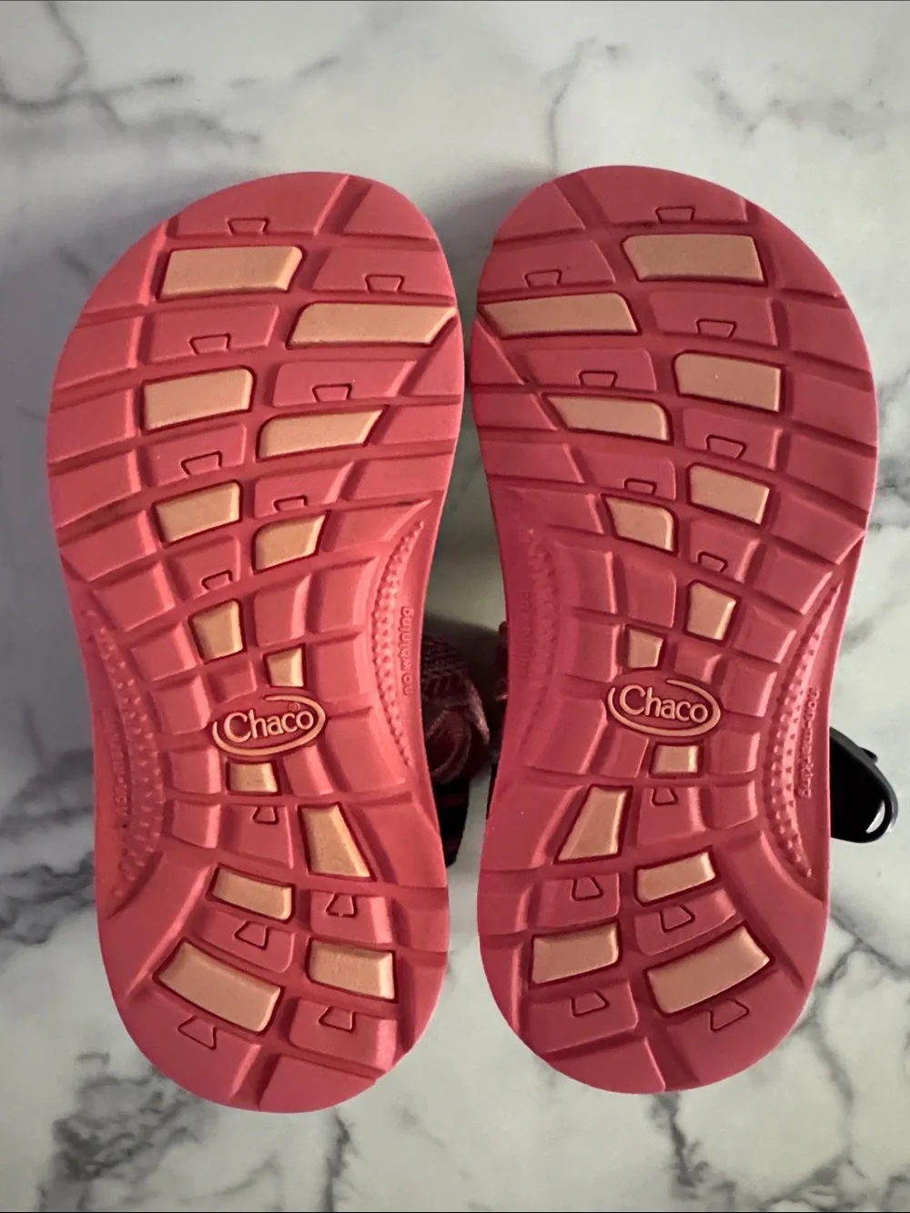 Chaco Kids Z/1 Sandals – Size 13 – Pink Coral Chevron